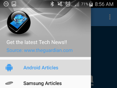 Android Basics project 8 Image